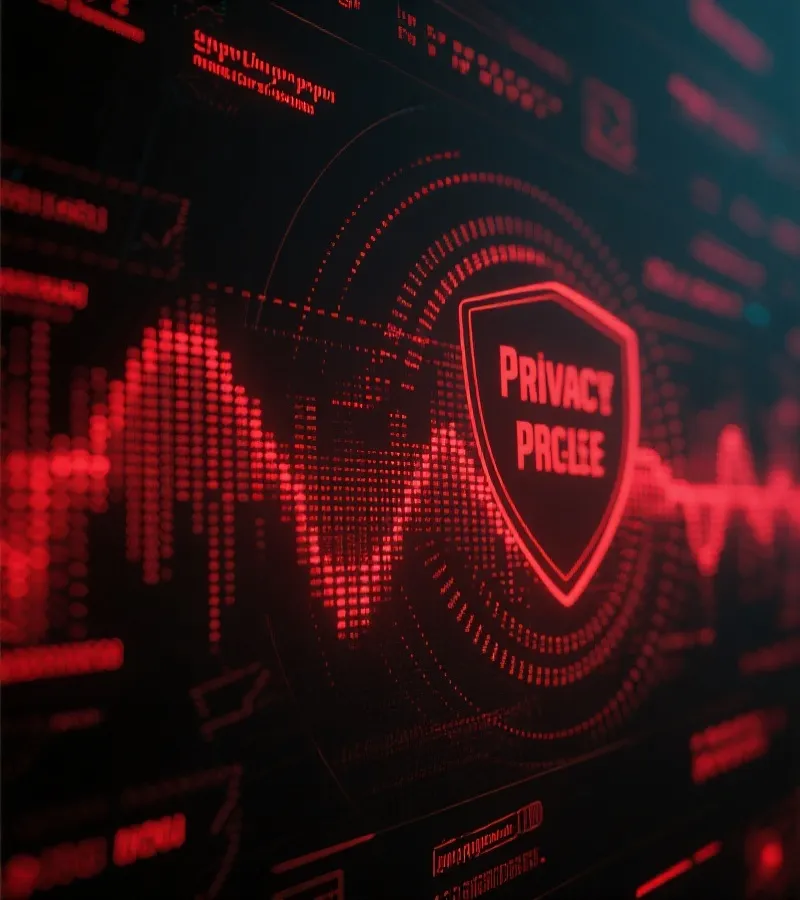 数据与隐私保护示意图